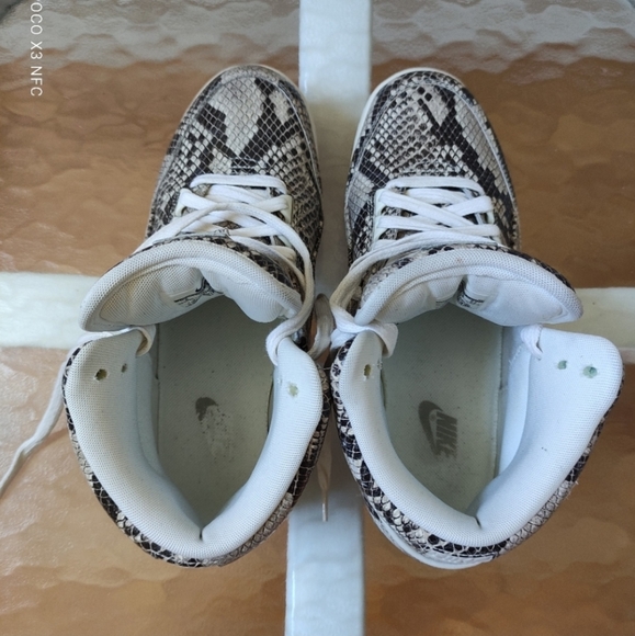 Nike Air Python Premium Brown Snake Gum Mens Sneakers size men's 9 - Picture 4 of 10